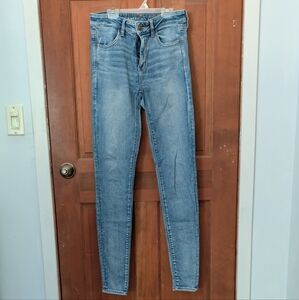 American Eagle Outfitters Light Blue Skinny Jeans